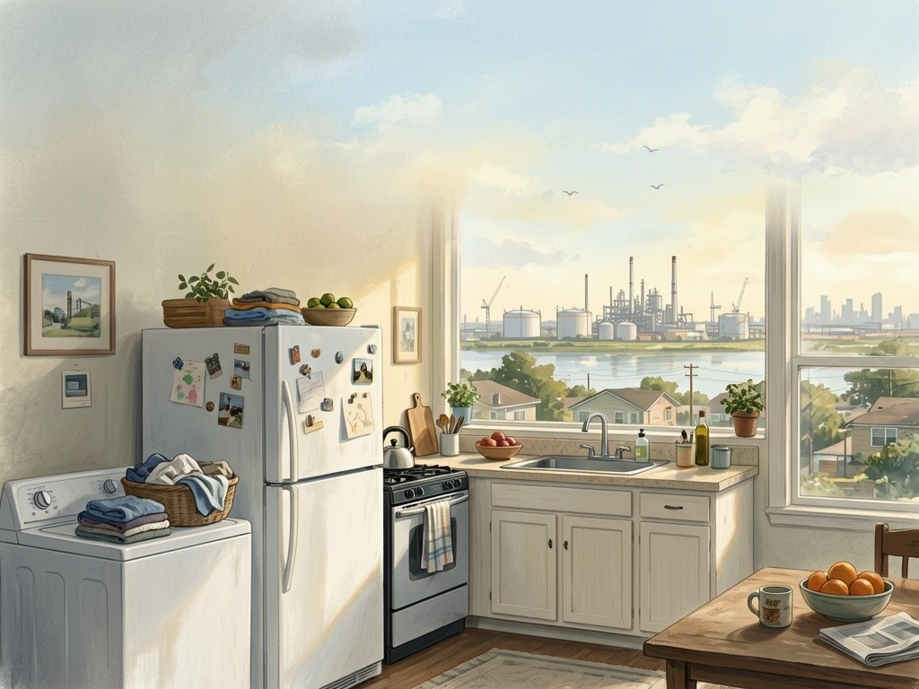 Illustration of appliance repair in Houston and Galena Park, not a photo of a listed shop